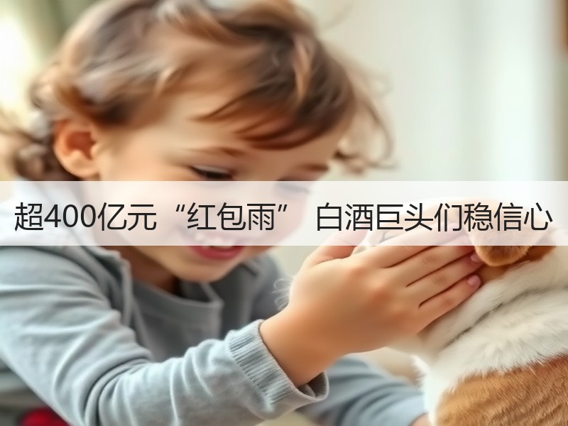 超400亿元“红包雨” 白酒巨头们稳信心