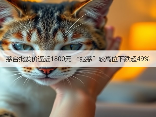 茅台批发价逼近1800元 “蛇茅”较高位下跌超49%(图2) 茅台批发价逼近1800元 “蛇茅”较高位下跌超49%(图2)