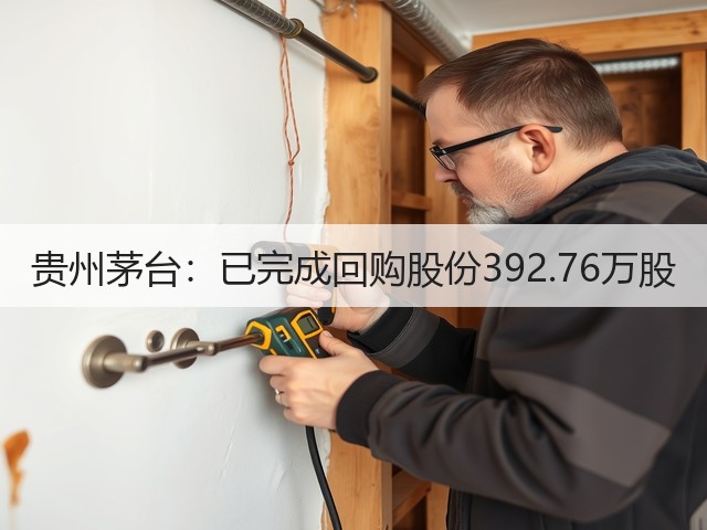 贵州茅台：已完成回购股份392.76万股(图5)