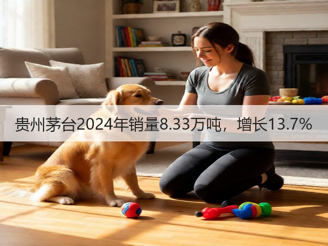 贵州茅台2024年销量8.33万吨，增长13.7%(图2)