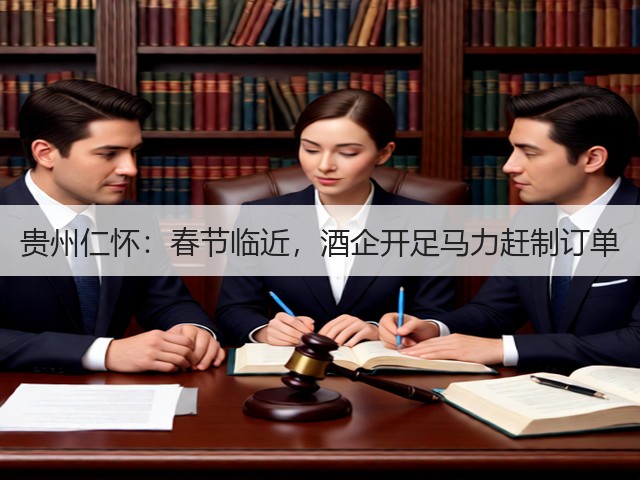 贵州仁怀：春节临近，酒企开足马力赶制订单(图3)