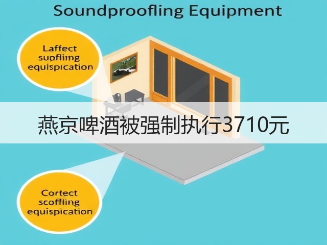 燕京啤酒被强制执行3710元(图1)