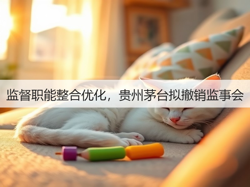 监督职能整合优化，贵州茅台拟撤销监事会