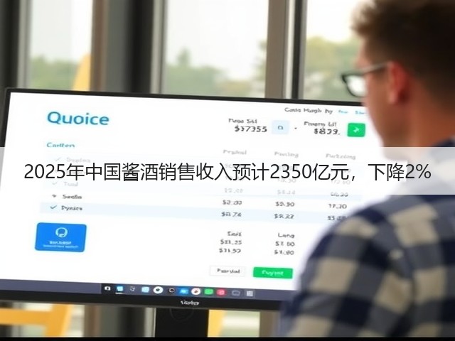 2025年中国酱酒销售收入预计2350亿元，下降2%(图1)