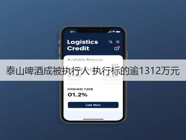 泰山啤酒成被执行人 执行标的逾1312万元(图1)