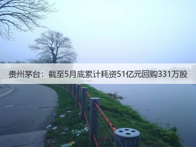 贵州茅台：截至5月底累计耗资51亿元回购331万股(图4)