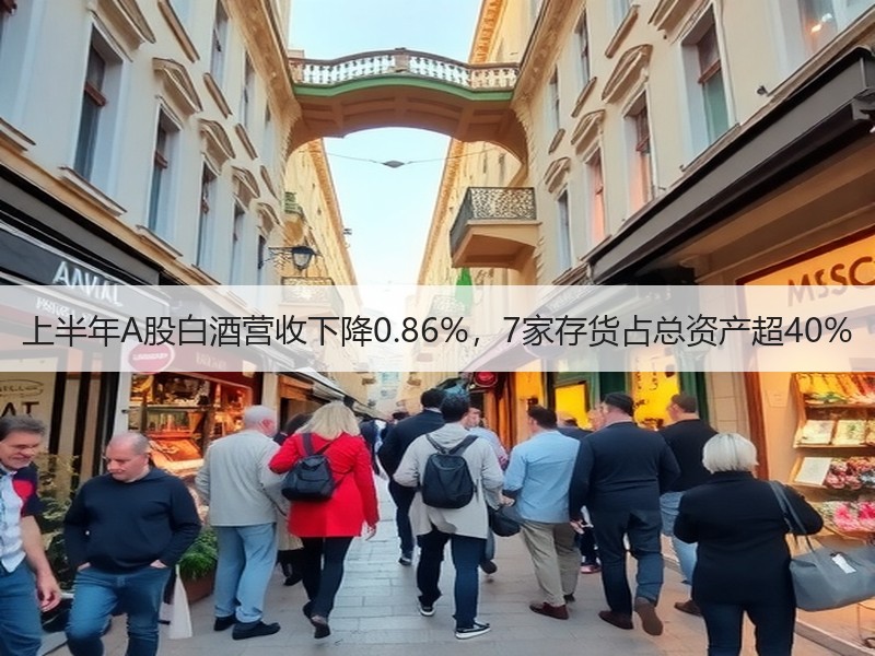 上半年A股白酒营收下降0.86%，7家存