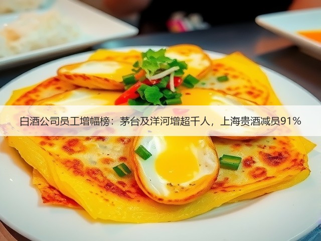 白酒公司员工增幅榜：茅台及洋河增超千人，上海贵酒减员91%(图4)