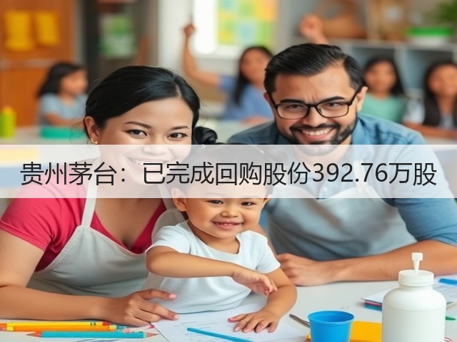 贵州茅台：已完成回购股份392.76万股(图2)