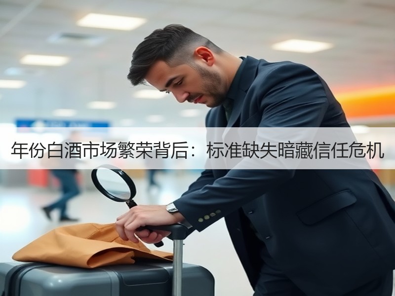 年份白酒市场繁荣背后：标准缺失暗藏信任危