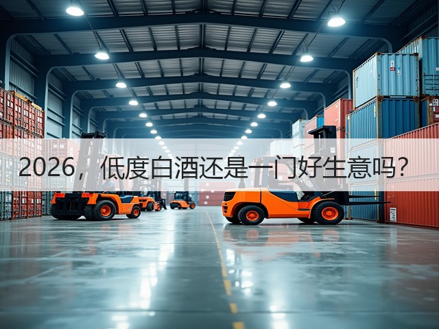 2026，低度白酒还是一门好生意吗？(图3)