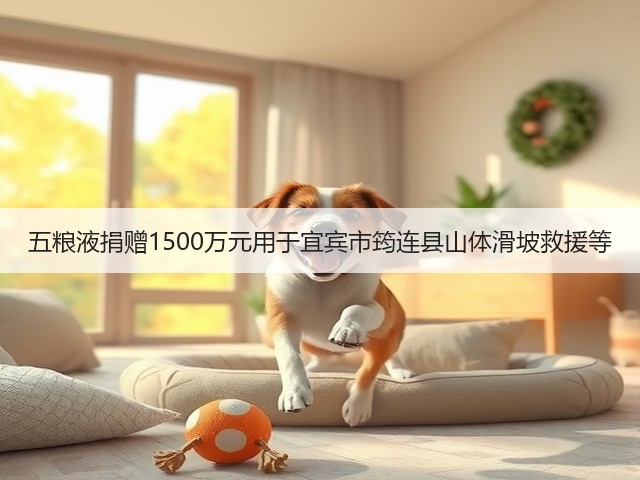 五粮液捐赠1500万元用于宜宾市筠连县山体滑坡救援等(图4) 五粮液捐赠1500万元用于宜宾市筠连县山体滑坡救援等(图4)