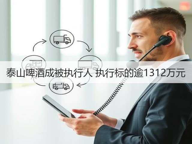 泰山啤酒成被执行人 执行标的逾1312万元(图2)