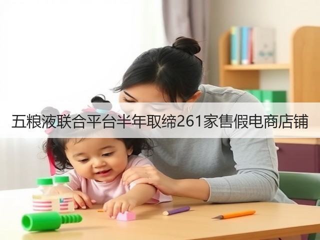五粮液联合平台半年取缔261家售假电商店铺(图4)