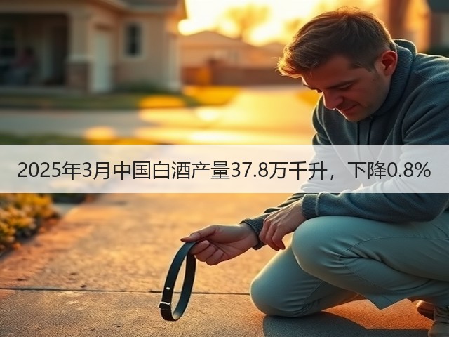 2025年3月中国白酒产量37.8万千升，下降0.8%(图1)