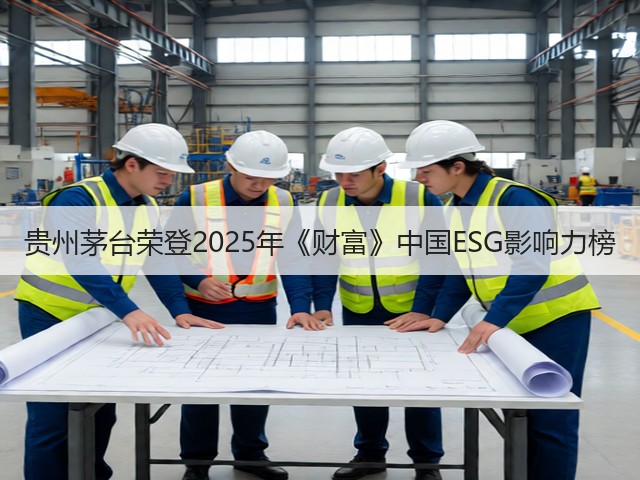 贵州茅台荣登2025年《财富》中国ESG影响力榜(图3)