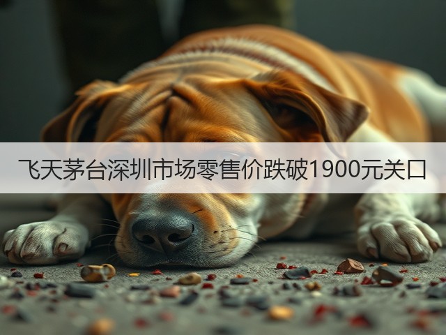 飞天茅台深圳市场零售价跌破1900元关口(图3)