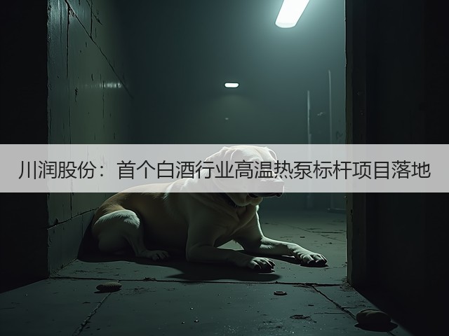 川润股份：首个白酒行业高温热泵标杆项目落地(图1)