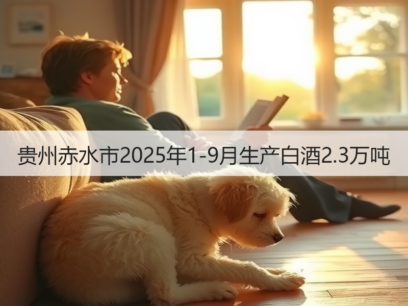 贵州赤水市2025年1-9月生产白酒2.