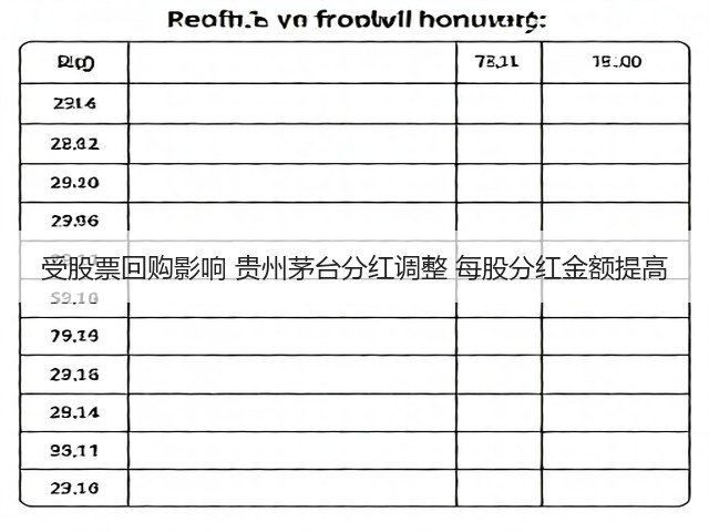 受股票回购影响 贵州茅台分红调整 每股分红金额提高(图2)