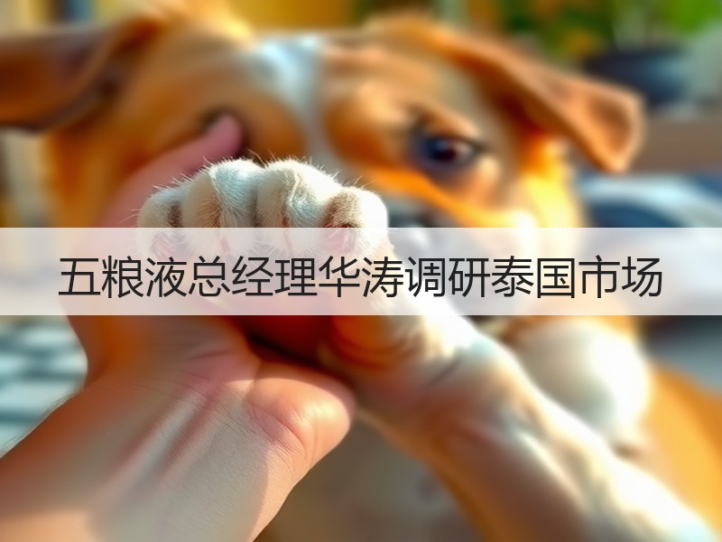 五粮液总经理华涛调研泰国市场