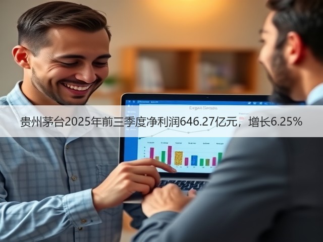 贵州茅台2025年前三季度净利润646.27亿元，增长6.25%(图2)