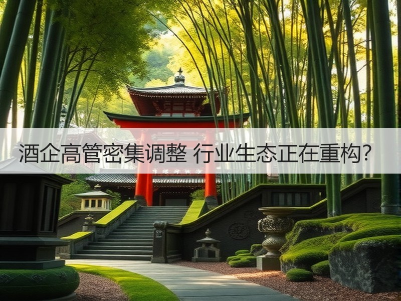 酒企高管密集调整 行业生态正在重构？