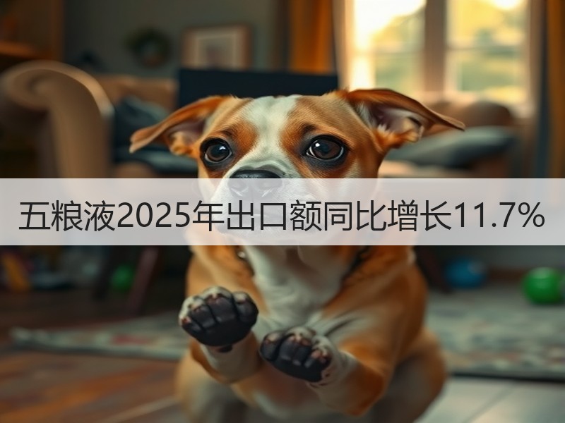 五粮液2025年出口额同比增长11.7%