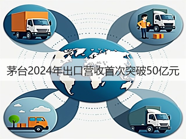 茅台2024年出口营收首次突破50亿元(图2)