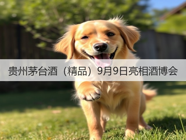 贵州茅台酒（精品）9月9日亮相酒博会(图2)