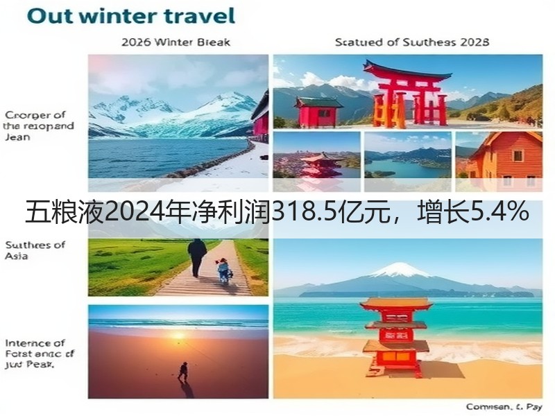 五粮液2024年净利润318.5亿元，增
