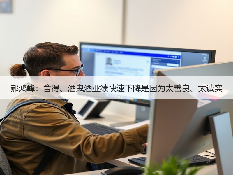 郝鸿峰：舍得、酒鬼酒业绩快速下降是因为太