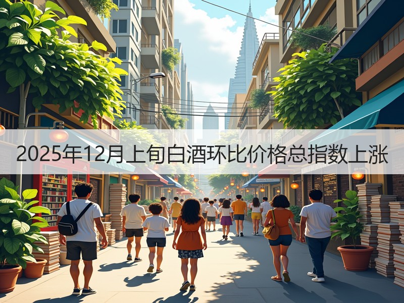 2025年12月上旬白酒环比价格总指数上
