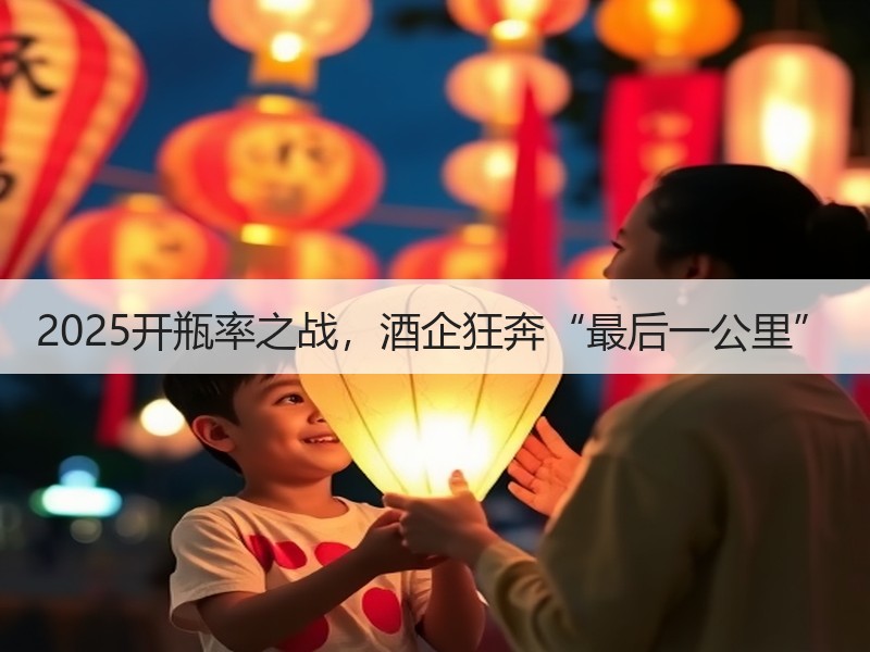 2025开瓶率之战，酒企狂奔“最后一公里