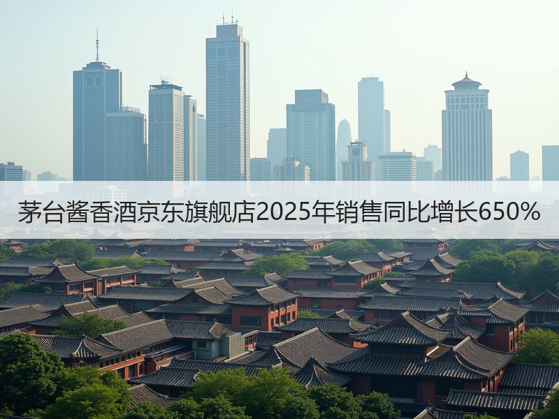 茅台酱香酒京东旗舰店2025年销售同比增