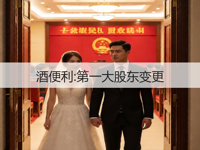 酒便利:第一大股东变更(图2)