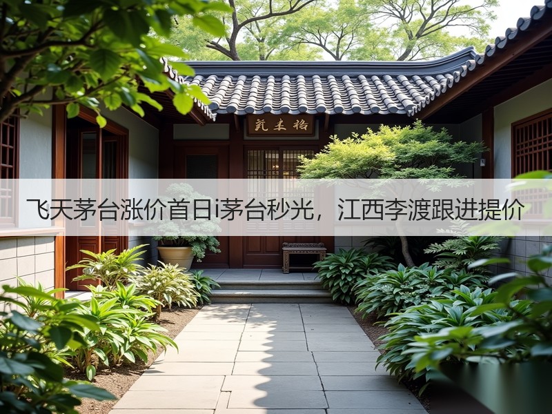 飞天茅台涨价首日i茅台秒光，江西李渡跟进