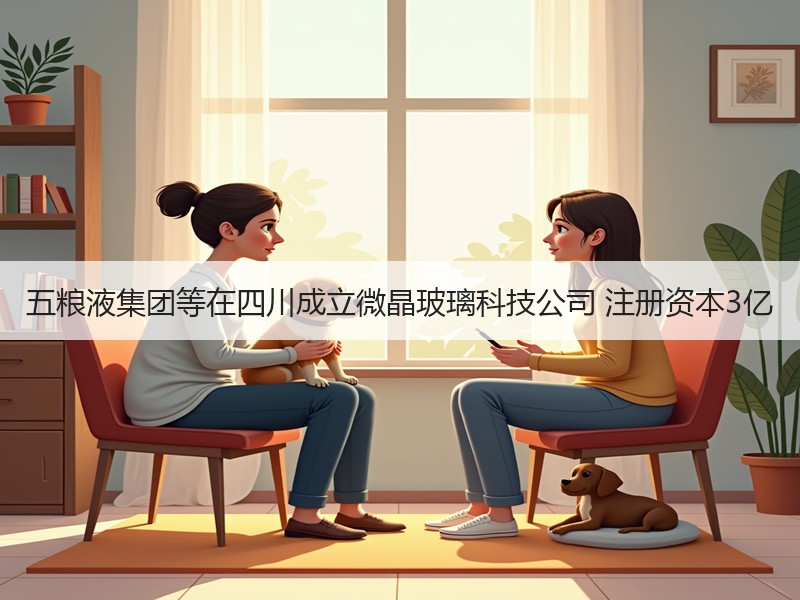 五粮液集团等在四川成立微晶玻璃科技公司 