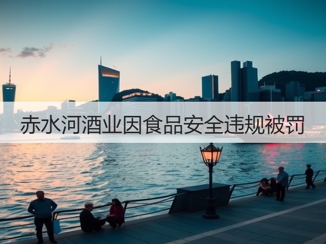 赤水河酒业因食品安全违规被罚(图1)