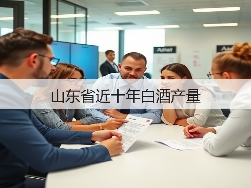 山东省近十年白酒产量