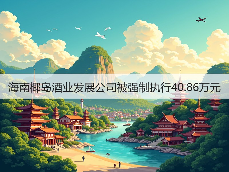 海南椰岛酒业发展公司被强制执行40.86