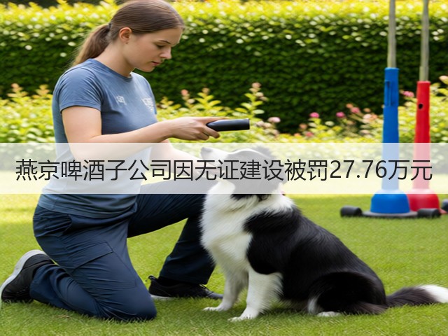 燕京啤酒子公司因无证建设被罚27.76万元(图2)
