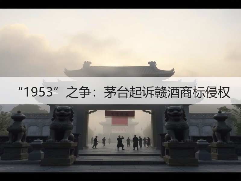 “1953”之争：茅台起诉赣酒商标侵权
