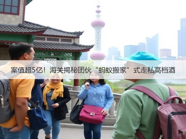 案值超5亿！海关揭秘团伙“蚂蚁搬家”式走私高档酒(图3)