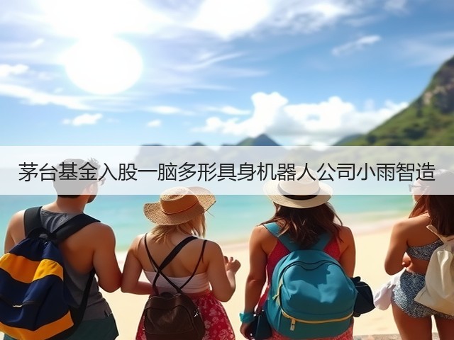 茅台基金入股一脑多形具身机器人公司小雨智造(图5)