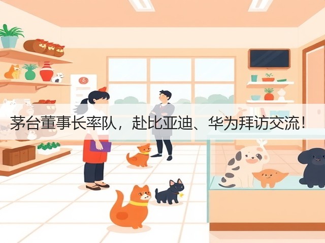 茅台董事长率队，赴比亚迪、华为拜访交流！(图4)
