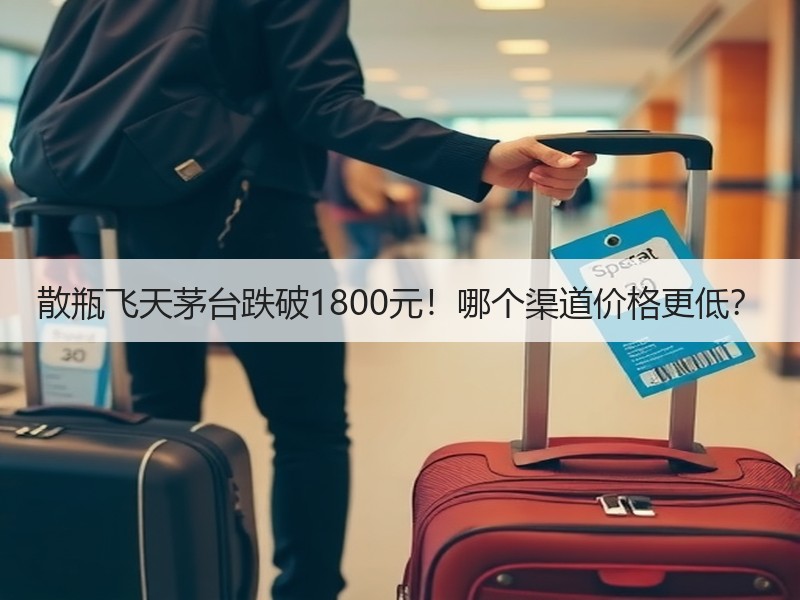 散瓶飞天茅台跌破1800元！哪个渠道价格