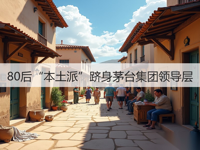 80后“本土派”跻身茅台集团领导层