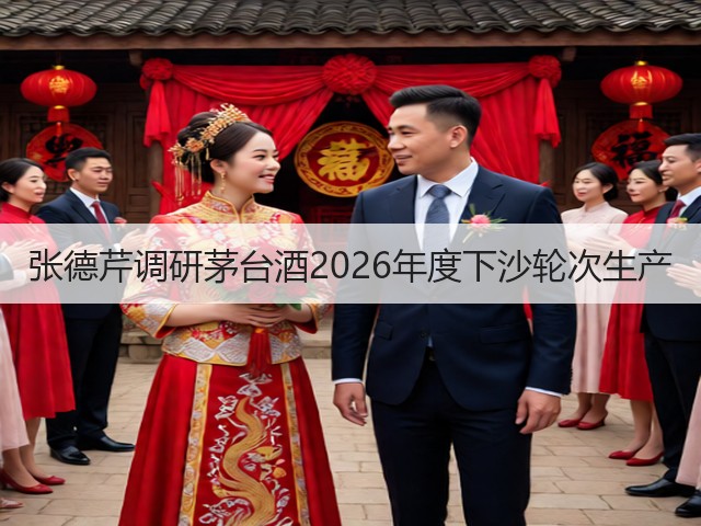 张德芹调研茅台酒2026年度下沙轮次生产(图2)