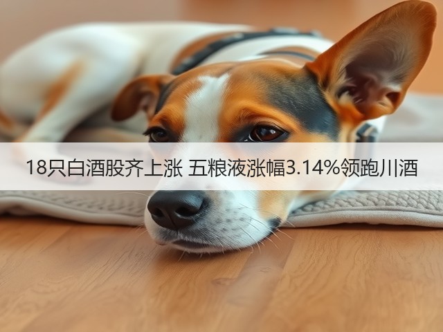 18只白酒股齐上涨 五粮液涨幅3.14%领跑川酒(图2)